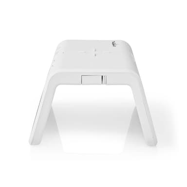 Nedis Alarm clock wireless charger | Qi sertifisert | 5 / 7.5 / 10 / 15 W | USB-A Han | Nattlys | 2 Alarmtider | slumrefunksjon