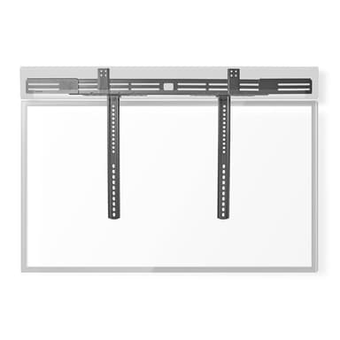 Nedis Soundbar Mount | Kompatibel med: Universell | Festet til TV-en | 10 kg | Dybde justering | Stål | Sort