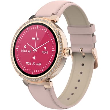 Denver SWC-342RO Bluetooth SmartWatch med puls- og oksygenmåler