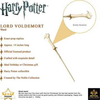 Noble Collection Harry Potter leketryllestav (Voldemorts tryllestav)