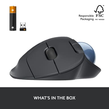 Logitech Ergo M575 mus (grafitt)