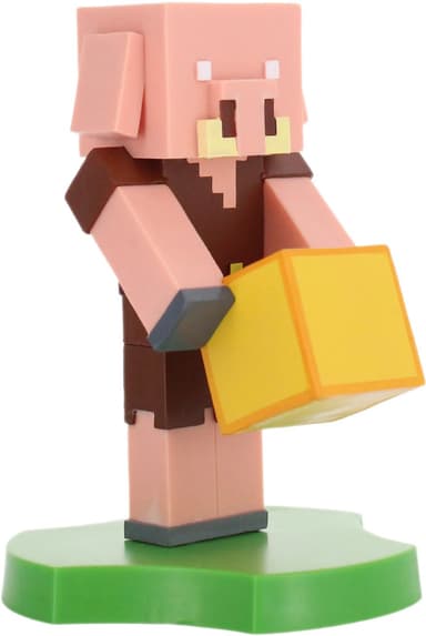 Cable Guys Minecraft mini smarttelefon/kontroller holderfigur (Piglin)