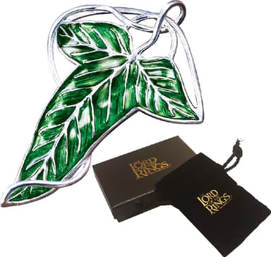 Noble Collection Lord of the Rings halskjede (Elven Leaf brooch)