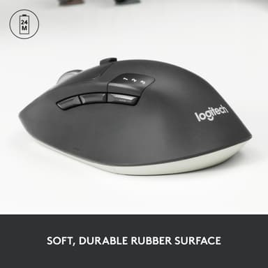 Logitech M720 Triathlon trådløs Bluetooth mus (sort)