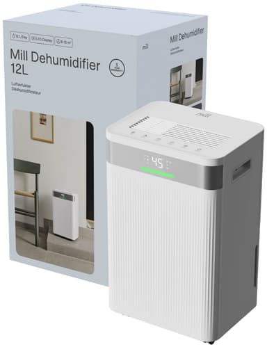 Mill luftavfukter MDH12 (Mill hvit)