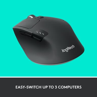Logitech M720 Triathlon trådløs Bluetooth mus (sort)