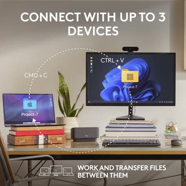 Logitech MX Anywhere 3S trådløs datamus (grafitt)
