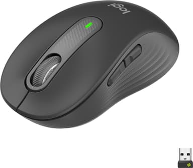 Logitech Signature M650 Medium Wireless Mouse (grafitt)