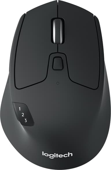 Logitech M720 Triathlon trådløs Bluetooth mus (sort)