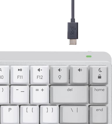 Logitech MX Mechanical Mini Mac trådløst tastatur (grå)