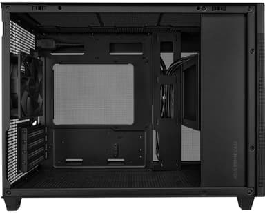 ASUS Prime AP201 TG MicroATX/MiniITX PC-kabinett (sort)