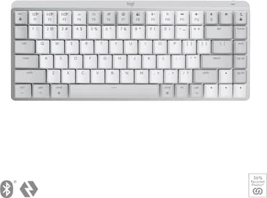 Logitech MX Mechanical Mini Mac trådløst tastatur (grå)