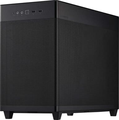 ASUS Prime AP201 TG MicroATX/MiniITX PC-kabinett (sort)