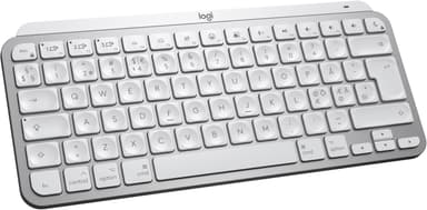 Logitech MX Keys Mini trådløst tastatur for Mac (pale gray)