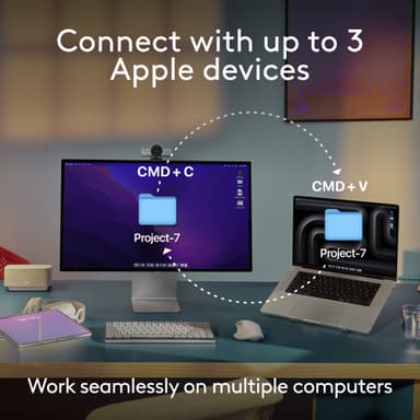 Logitech MX Anywhere 3S for Mac trådløs mus (Space Grey)