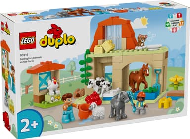 LEGO DUPLO Town Dyrestell på gården 10416