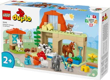 LEGO DUPLO Town Dyrestell på gården 10416
