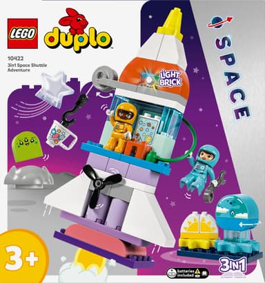 LEGO DUPLO Town 3-i-1 Romfergeeventyr 10422