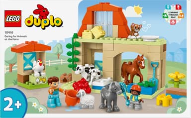 LEGO DUPLO Town Dyrestell på gården 10416