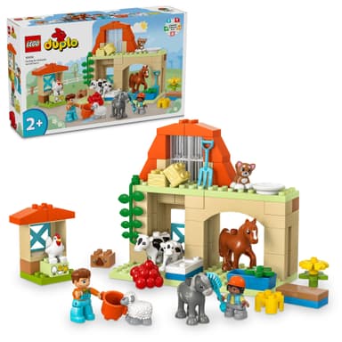 LEGO DUPLO Town Dyrestell på gården 10416
