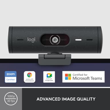Logitech Brio 500 webkamera (grafitt)