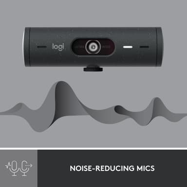 Logitech Brio 500 webkamera (grafitt)