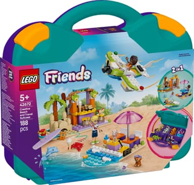 LEGO Friends Kreativ reise- og strandkoffert 42672