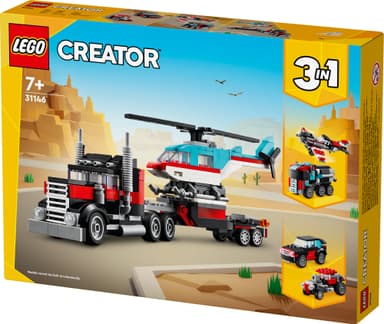 LEGO Creator Trailer med helikopter 31146