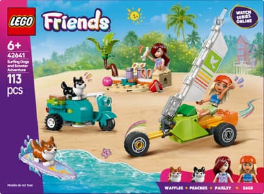LEGO Friends Lekesett med surfende hunder og scooter 42641