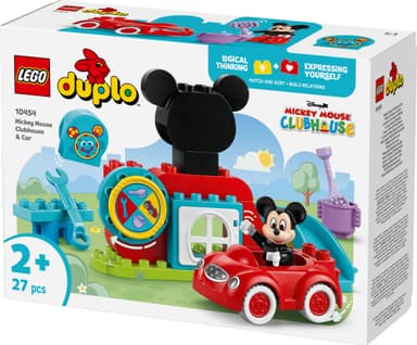 LEGO DUPLO Disney Mikkes Klubbhus og bil 10454