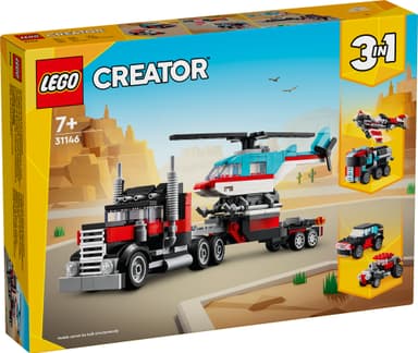 LEGO Creator Trailer med helikopter 31146