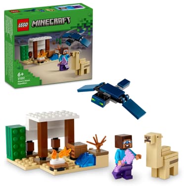 LEGO Minecraft Steves ørkenekspedisjon 21251
