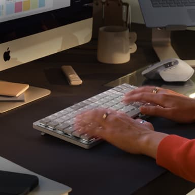 Logitech MX Mechanical Mini Mac trådløst tastatur (grå)