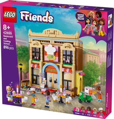 LEGO Friends Restaurant og kokkeskole 42655