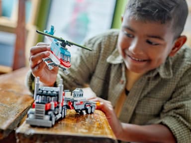 LEGO Creator Trailer med helikopter 31146