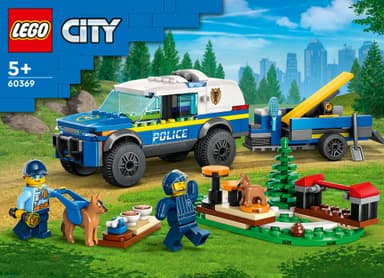 LEGO City Mobilt treningssett for politihunder 60369