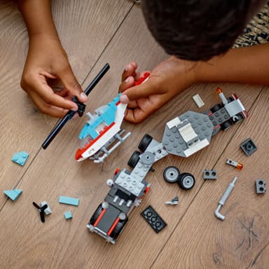 LEGO Creator Trailer med helikopter 31146