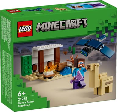 LEGO Minecraft Steves ørkenekspedisjon 21251