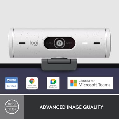 Logitech Brio 500 webkamera (off white)