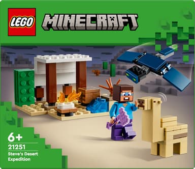 LEGO Minecraft Steves ørkenekspedisjon 21251