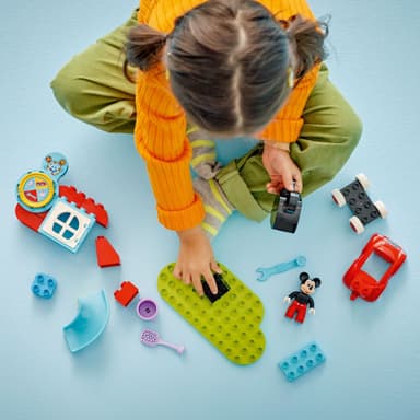 LEGO DUPLO Disney Mikkes Klubbhus og bil 10454