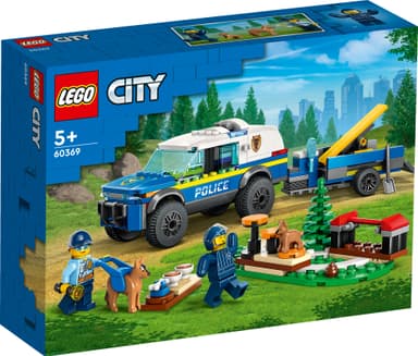 LEGO City Mobilt treningssett for politihunder 60369