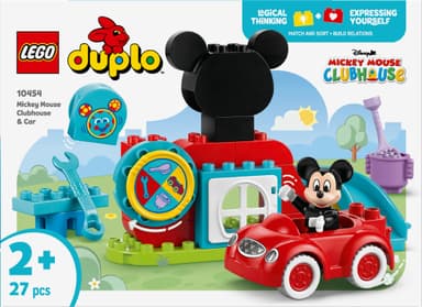 LEGO DUPLO Disney Mikkes Klubbhus og bil 10454
