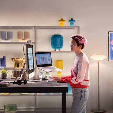 Logitech MX Mechanical Mini Mac trådløst tastatur (grå)