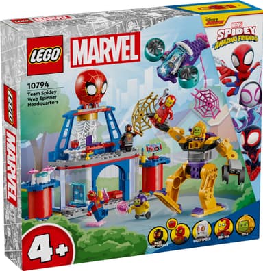 LEGO Spidey Team Edderkoppens spindelvev-hovedkvarter 10794