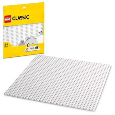 LEGO Classic Hvit basisplate 11026