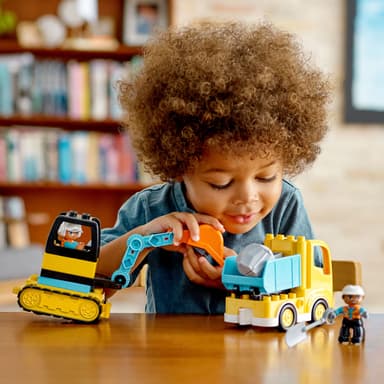 LEGO DUPLO Town Lastebil og beltegravemaskin 10931