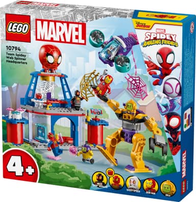 LEGO Spidey Team Edderkoppens spindelvev-hovedkvarter 10794