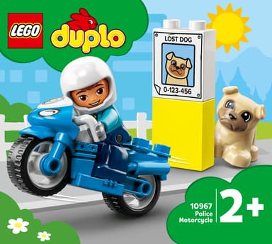 LEGO DUPLO Town Politimotorsykkel 10967