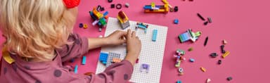 LEGO Classic Hvit basisplate 11026